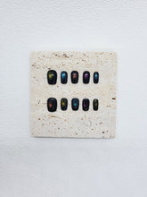 Midnight Kaleidoscope: Magnetic Effect Press on Nails Instant Manicure