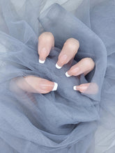 Effortless Grace: French style Press on Nails Instant Manicure AU