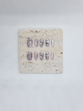 Lavender Dreams: Luxe crystal purple Press on nails Instant Mani AU