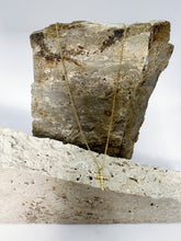 Classic Sparkle Cross Necklace: 925 Sterling Silver 18K Gold, Cubic Zirconia, Timeless Elegance Perfect Gift