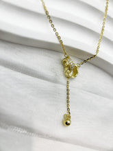 Infinite Embrace Interlocking Necklace: 925 Sterling Silver 18K Gold, Cubic Zirconia, Your Everyday Style