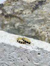Noir Sparkle Pavé Hoop Earrings: 925 Sterling Silver 18K Gold, Black Cubic Zirconia