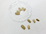 Jungle Serenade: Green flora square Press on Nails Instant Manicure AU