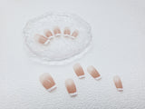 Effortless Grace: French style Press on Nails Instant Manicure AU
