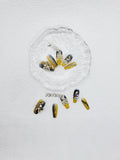 Rainforest Gilded Symphony: Press-on Nails with Butterfly Instant Mani AU