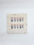 Whispers of Eternal Vows: Luxe wedding Press on nails Instant Mani AU